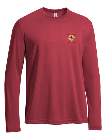 Youth Performance Long Sleeve Football T